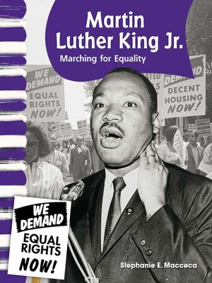 cover image of Martin Luther King Jr.: Marching for Equality